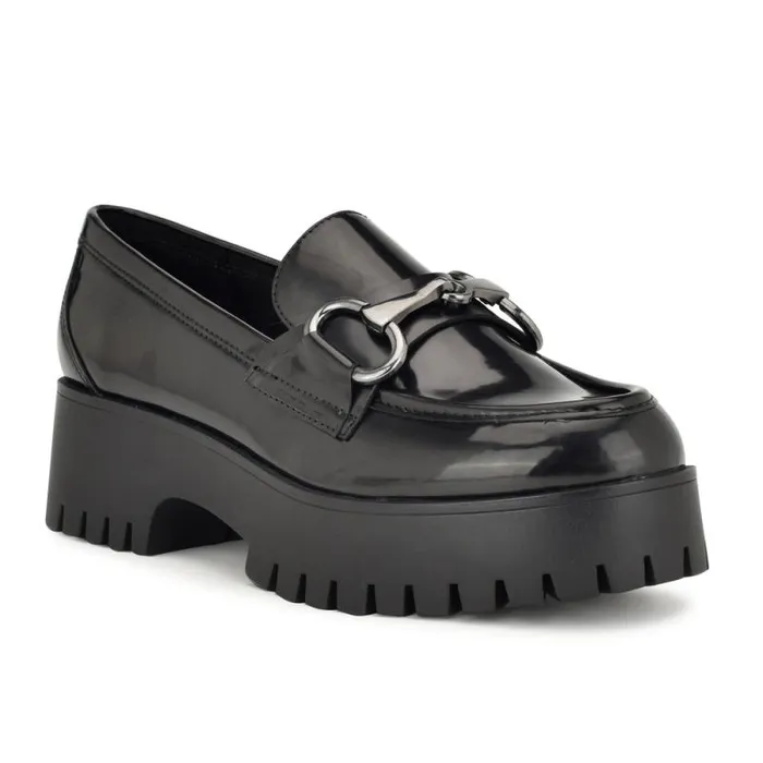 Kpacie Casual Moc Loafers Black Women Nine West Flats Kpacie Casual Moc Loafers Black Women Nine West Flats