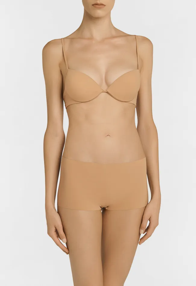 La Perla Amarettocoloured Underwired Padded Pushup Bra Women Padded