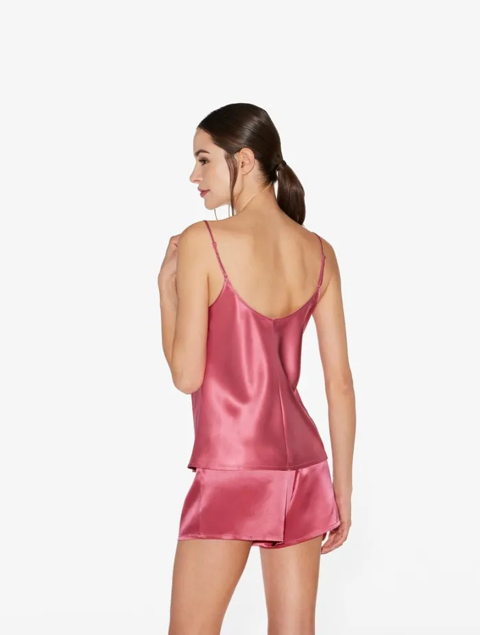 La Perla Silk Camisole In Wild Orchid Women Camisoles