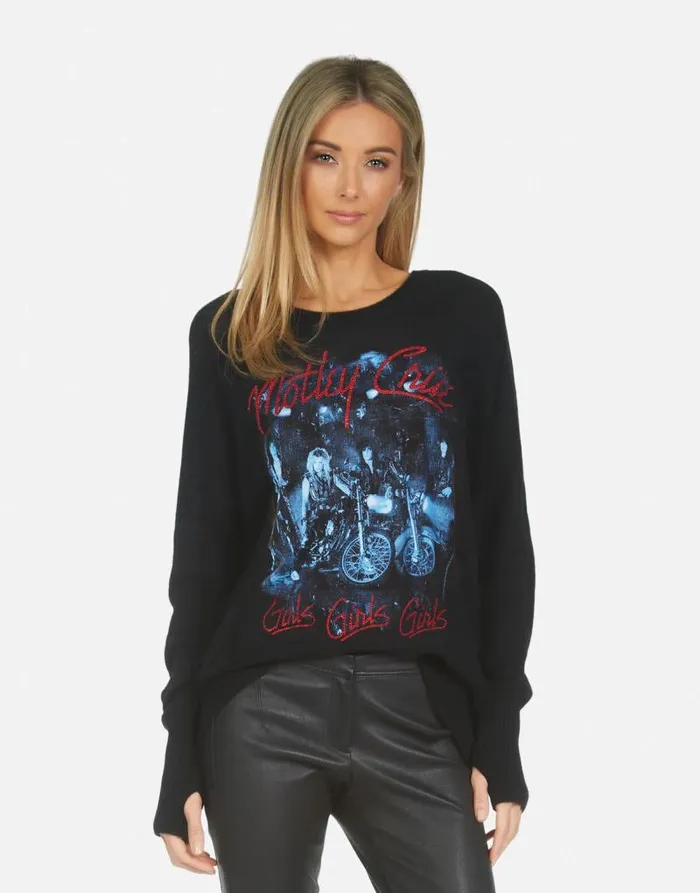 Ladona X Girls Girls Girls Black Women Lauren Moshi Sweaters and Knits