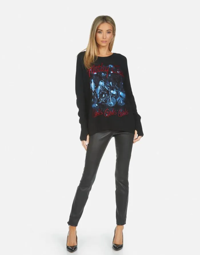 Ladona X Girls Girls Girls Black Women Lauren Moshi Sweaters and Knits