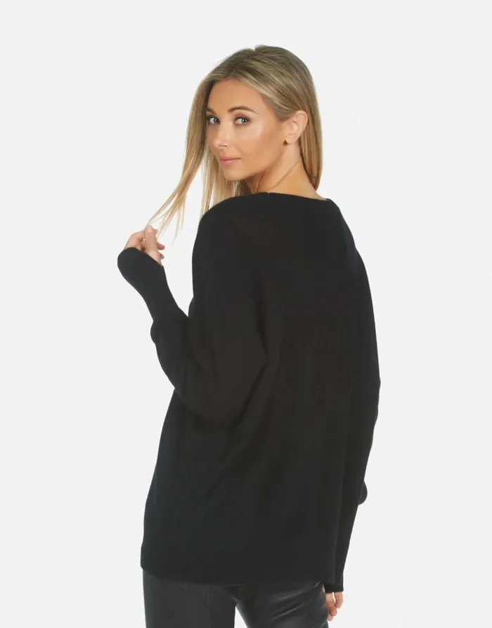 Ladona X Girls Girls Girls Black Women Lauren Moshi Sweaters and Knits
