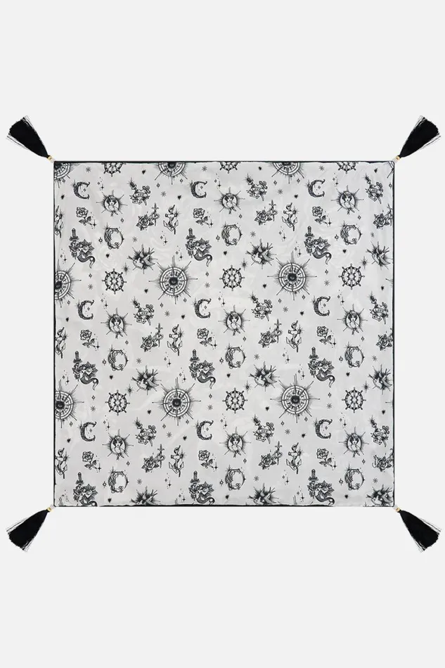 LARGE SQUARE CUSHION TALES OF TATTOO Tales Of Tattoo WomensMens Camilla Cushions