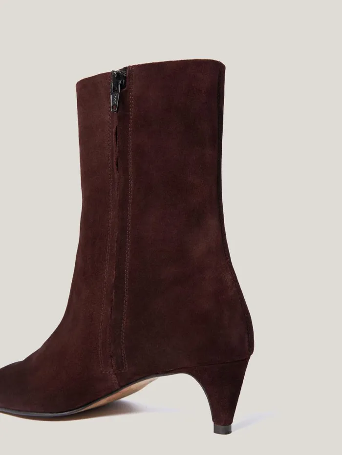 Leather Valerie Ankle Boot Port Women Jigsaw Leather