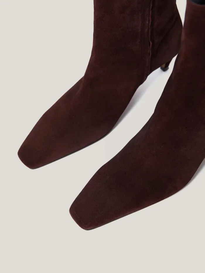 Leather Valerie Ankle Boot Port Women Jigsaw Leather