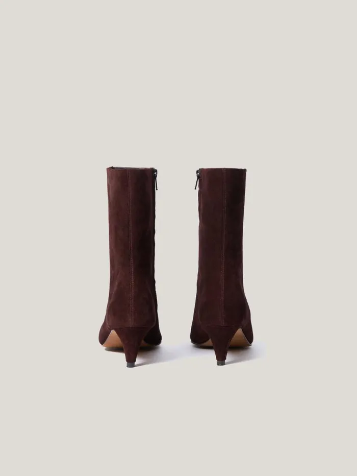Leather Valerie Ankle Boot Port Women Jigsaw Leather