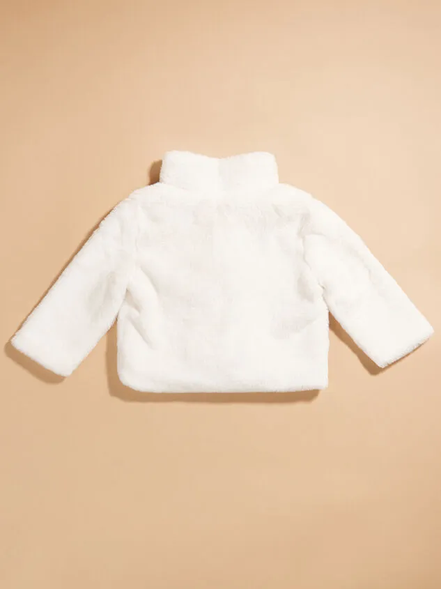 Lily Faux Fur Jacket White Girl Altar039d State Playwear Lily Faux Fur Jacket White Girl Altar039d State Playwear