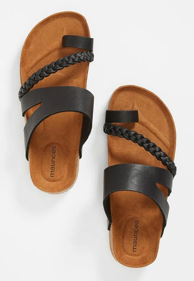 Lily Strappy Toe Loop Sandal Women Maurices Sandals