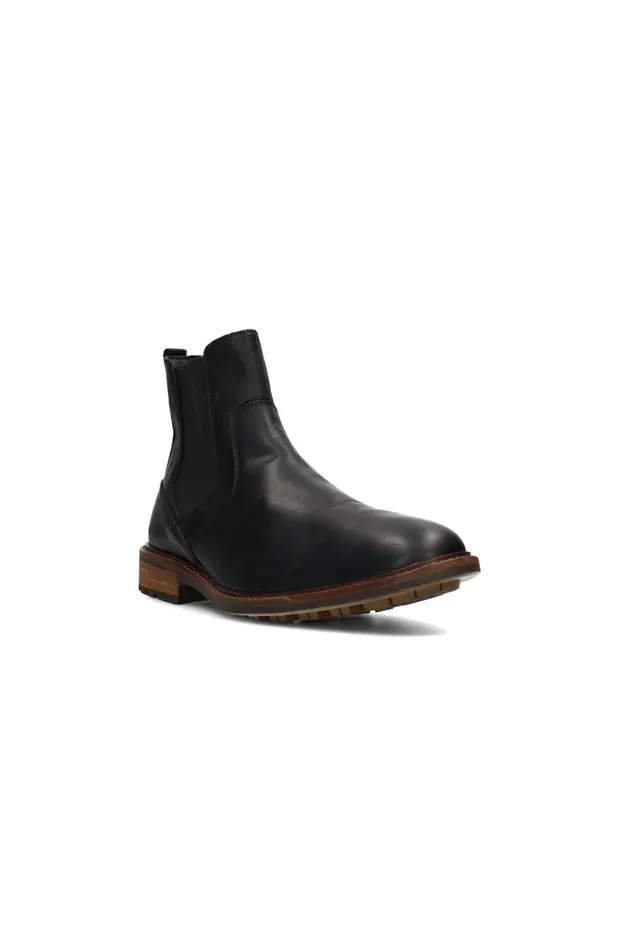 Liverpool Los Angeles Boots WARREN BURNISHED LEATHER BOOT Black 8211 Mens