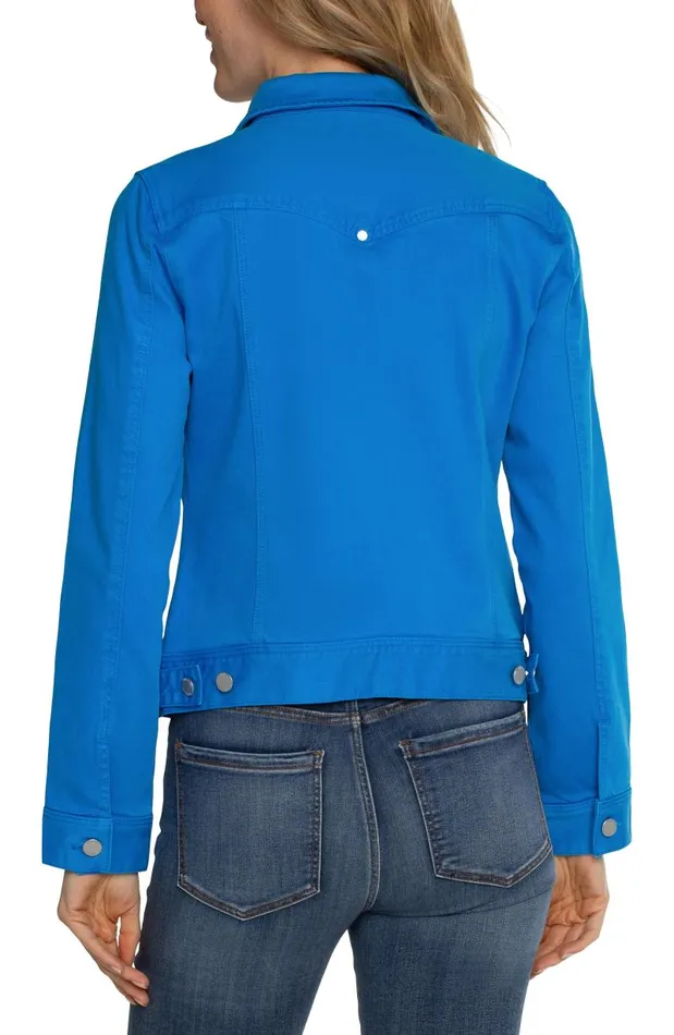 Liverpool Los Angeles Jackets CLASSIC JEAN JACKET Diva Blue 8211 Womens