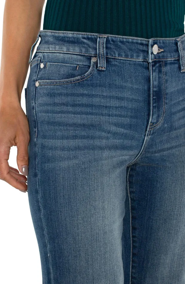 Liverpool Los Angeles Jeans HANNAH CROP FLARE 8211 ECO Forest Hills 8211 Womens
