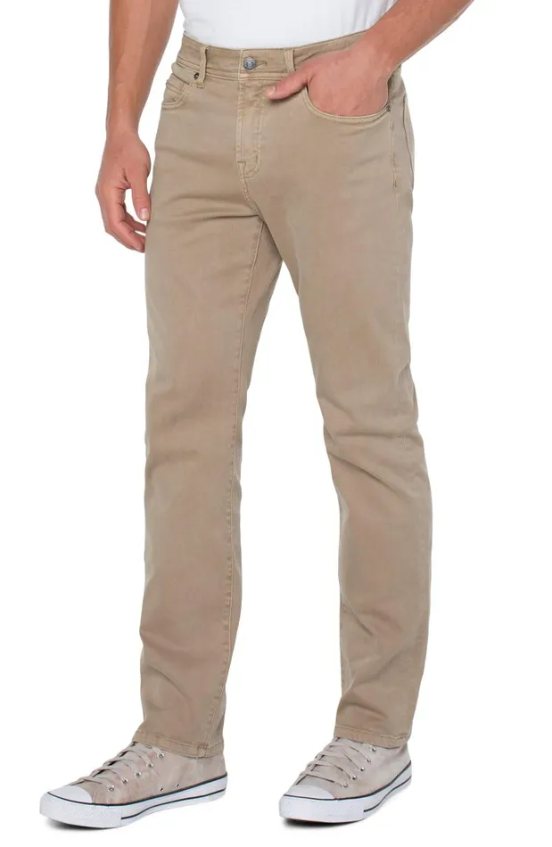 Liverpool Los Angeles Jeans REGENT RELAXED STRAIGHT COLORED DENIM Wheat 8211 Mens