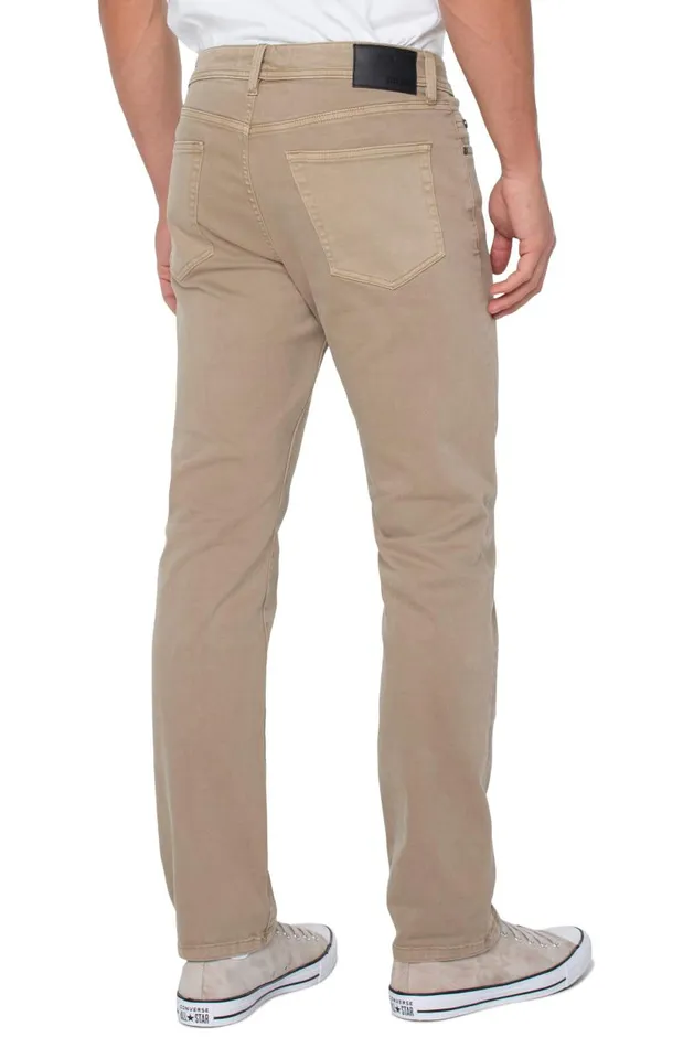 Liverpool Los Angeles Jeans REGENT RELAXED STRAIGHT COLORED DENIM Wheat 8211 Mens