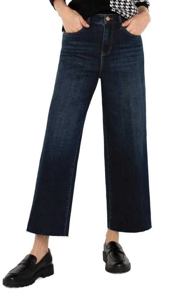 Liverpool Los Angeles Jeans STRIDE HIRISE WITH CUT HEM Eastmoor 8211 Womens