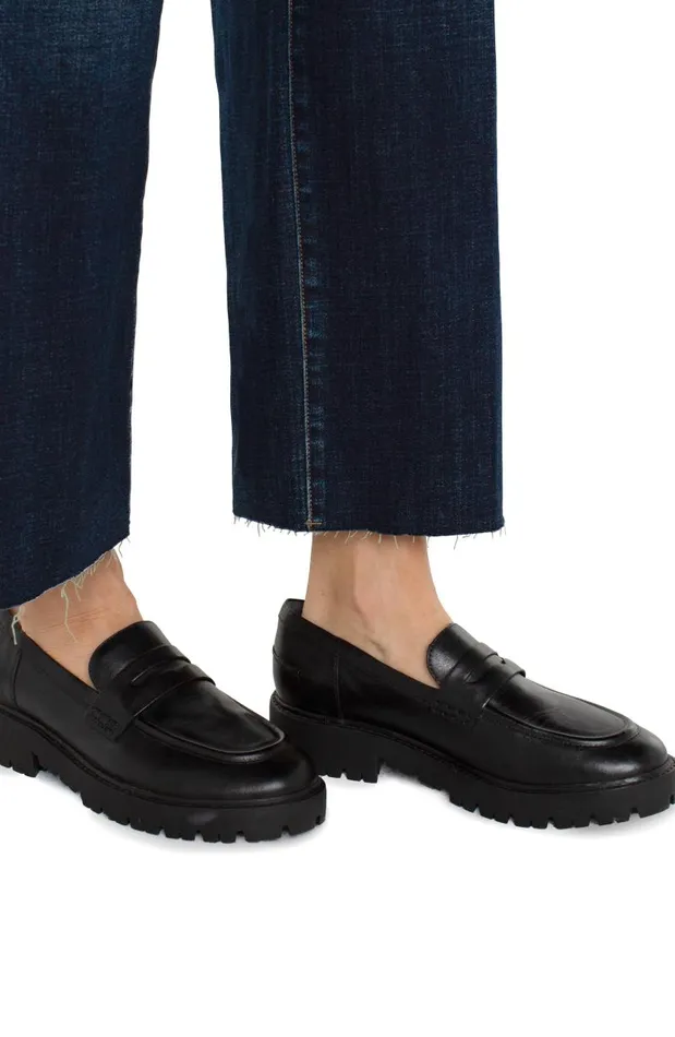 Liverpool Los Angeles Jeans STRIDE HIRISE WITH CUT HEM Eastmoor 8211 Womens