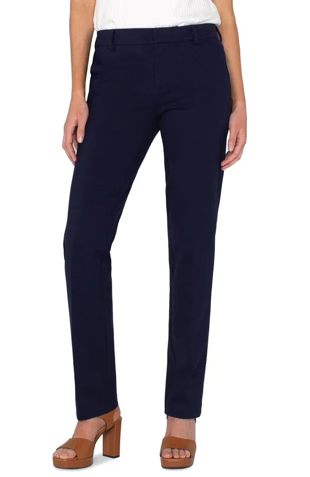Liverpool Los Angeles Pants KELSEY KNIT TROUSER SUPER STRETCH 8211 TALL Cadet Blue 8211 Womens