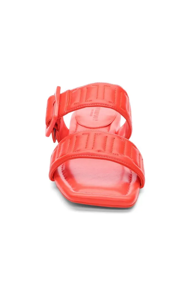 Liverpool Los Angeles Sandals DOWNTOWN LOGO STITCH SANDAL Coral 8211 Womens