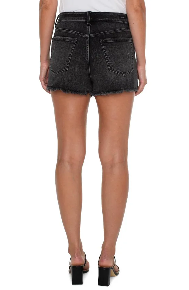 Liverpool Los Angeles Shorts CHRISTINE ECO HIRISE ALINE FRAY SHORT Rawlins 8211 Womens