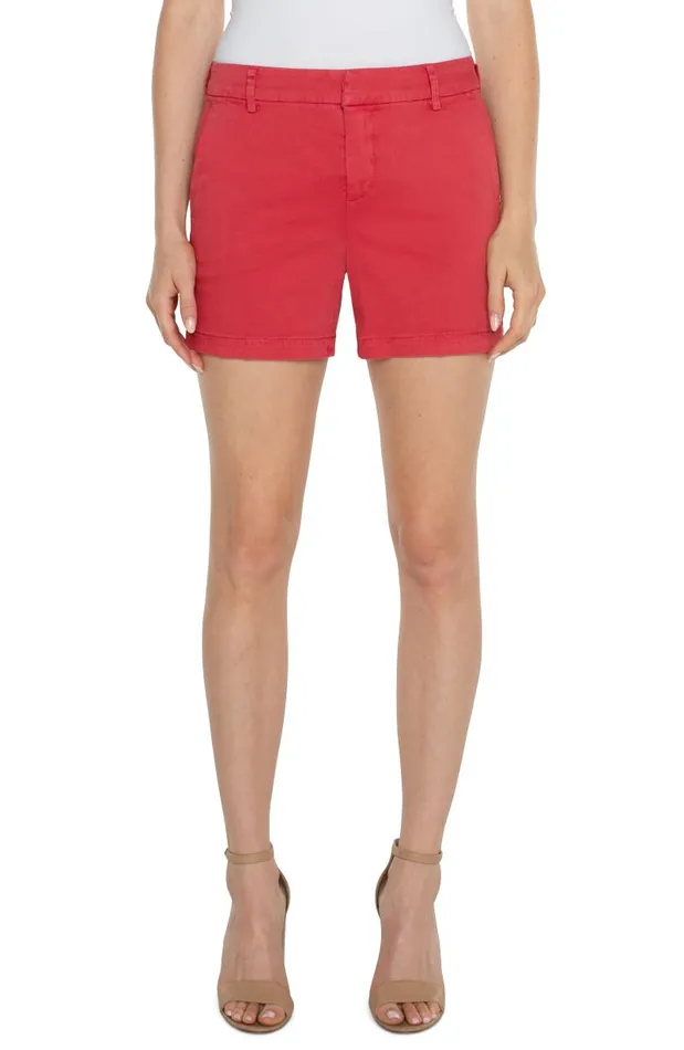 Liverpool Los Angeles Shorts KELSEY TROUSER SHORT Berry Blossom 8211 Womens