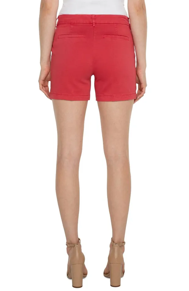 Liverpool Los Angeles Shorts KELSEY TROUSER SHORT Berry Blossom 8211 Womens