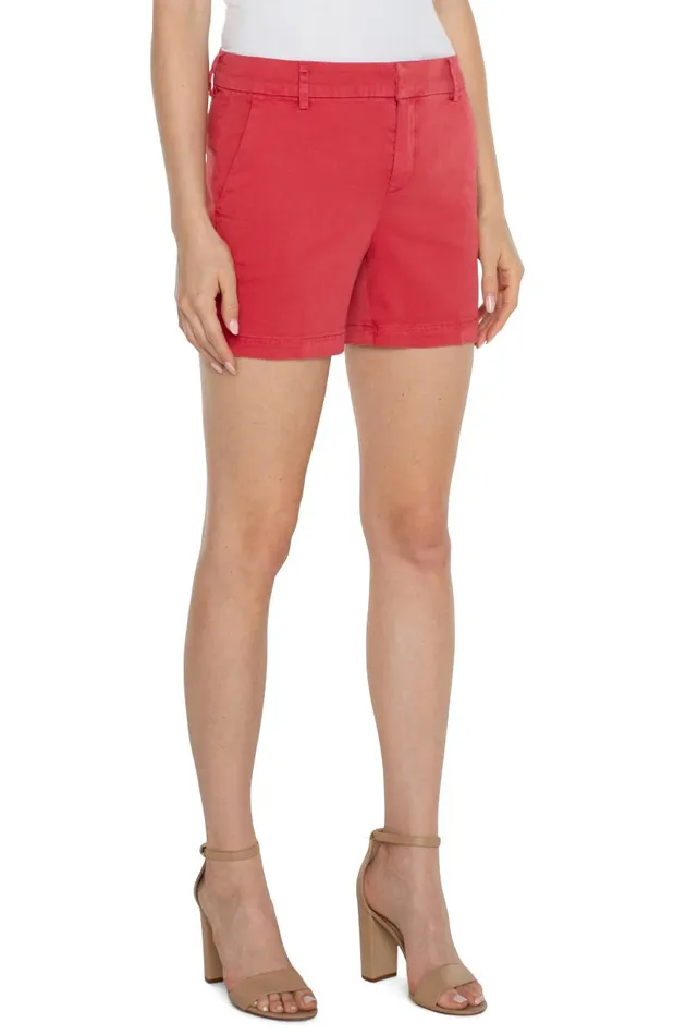 Liverpool Los Angeles Shorts KELSEY TROUSER SHORT Berry Blossom 8211 Womens