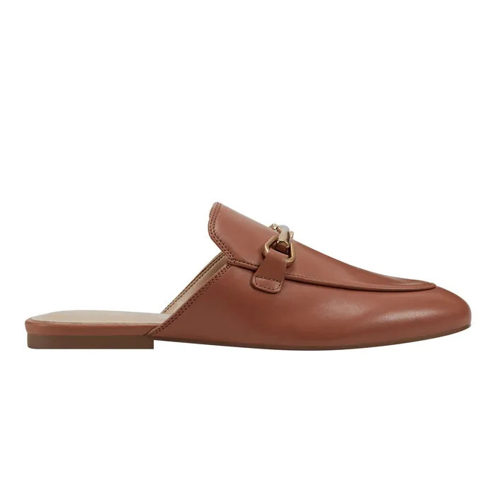 Loafers and Flats Butler Loafer Mule Brown Leather 8211 Marc Fisher Women