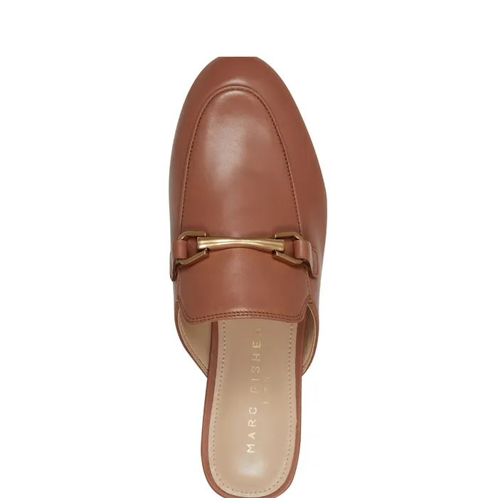 Loafers and Flats Butler Loafer Mule Brown Leather 8211 Marc Fisher Women