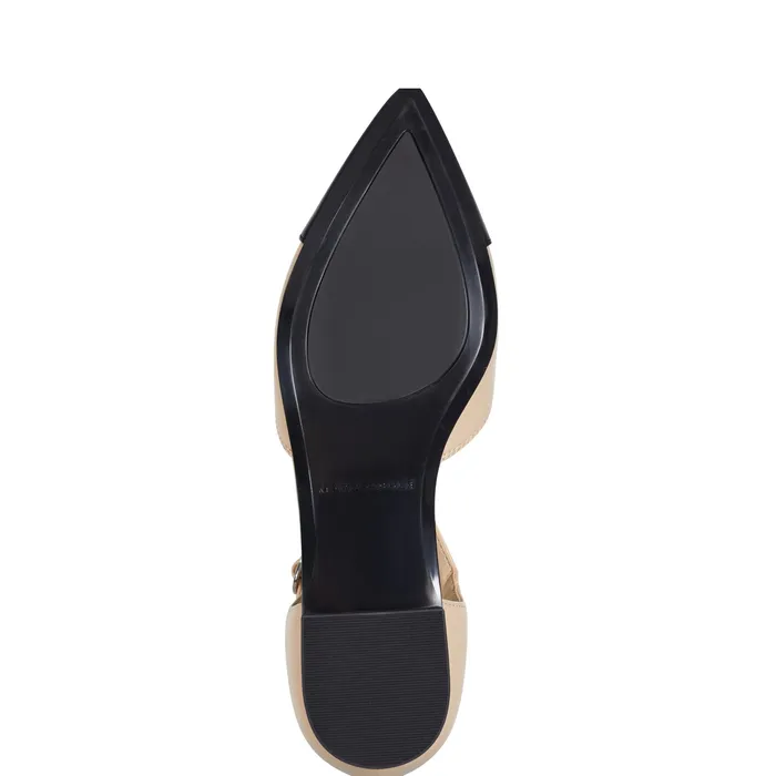Loafers and Flats Elesia D039Orsay Flat Natural 8211 Marc Fisher Women