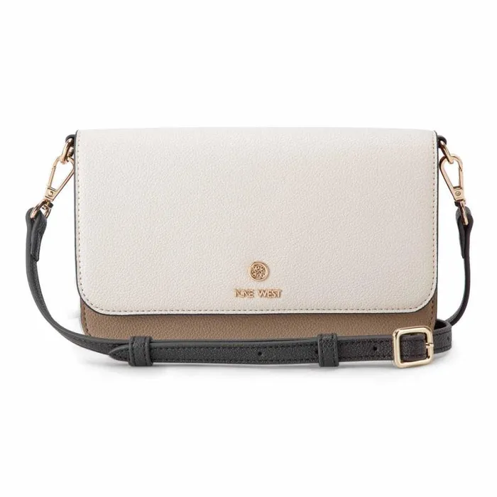 Lockup 9S Phone Wallet Crossbody Milkmulti Women Nine West Crossbody