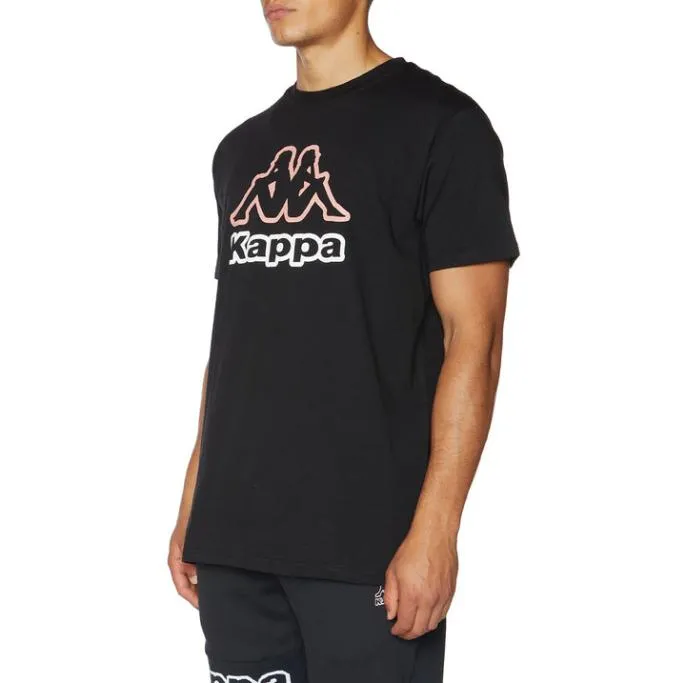 Logo Ostesso TShirt 8211 Jet Black Jet Black Men Kappa TShirts