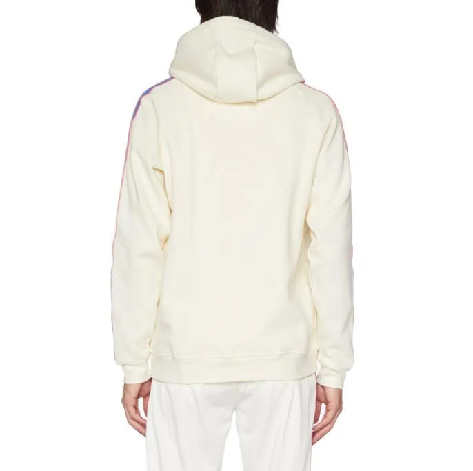 Logo Tape Costa Hoodie 8211 Beige Beige Men Kappa Hoodies and Sweatshirts