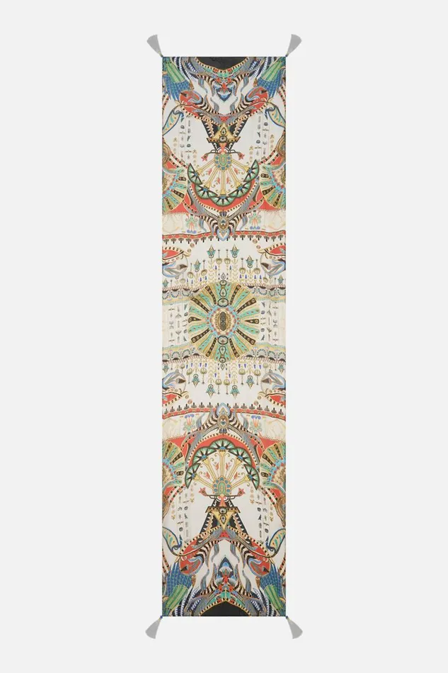 LONG SCARF VALLEY OF THE QUEENS Valley Of The Queens WomensMens Camilla Scarves