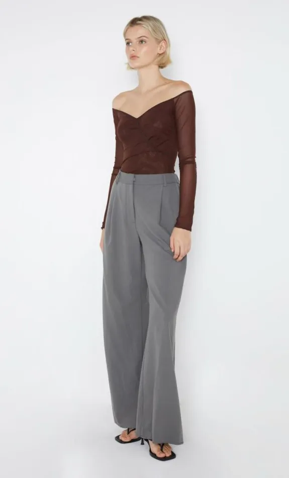 Long Sleeve Shop Bec Bridge Isadora Long Sleeve Top Chocolateblack