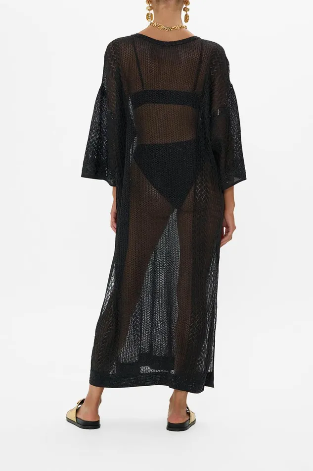 LONG V NECK KNIT KAFTAN CALL ME CLEOPATRA Call Me Cleopatra Womens Camilla Kaftans