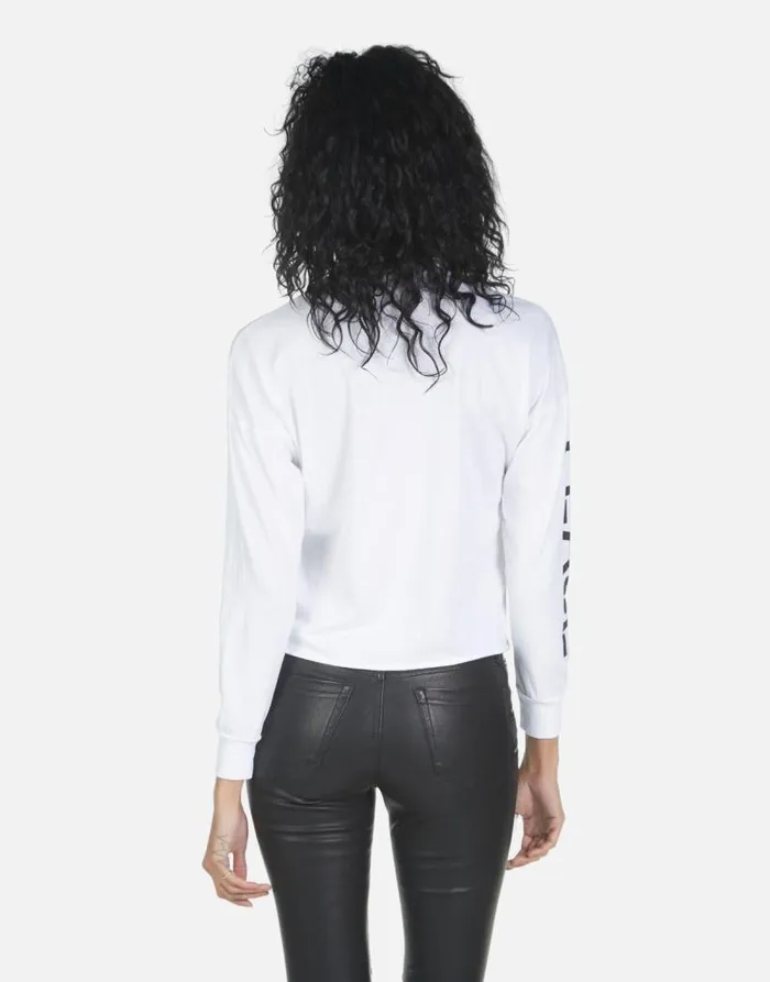 Luella Peace Teddy White Women Lauren Moshi Long Sleeve