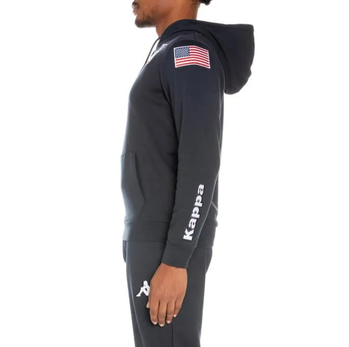 Malmo US Hoodie 8211 Navy Navy Men Kappa Hoodies and Sweatshirts