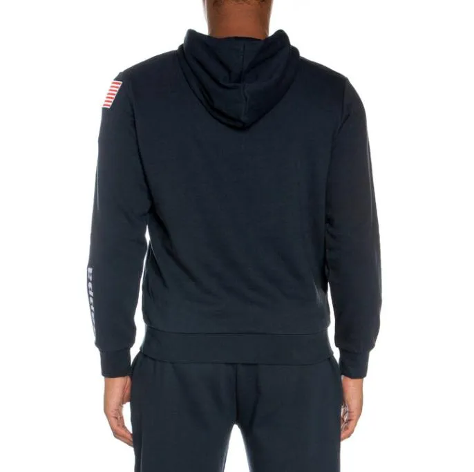 Malmo US Hoodie 8211 Navy Navy Men Kappa Hoodies and Sweatshirts