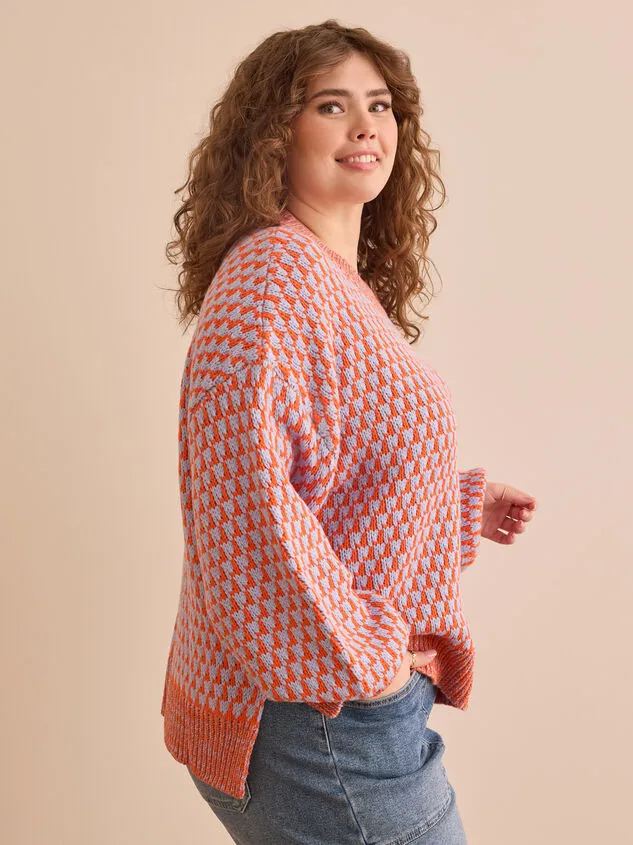 Mandy Two Toned Oversized Sweater Orangemulti Women Altar039d State Sweaters Cardigans Mandy Two Toned Oversized Sweater Orangemulti Women Altar039d State Sweaters Cardigans