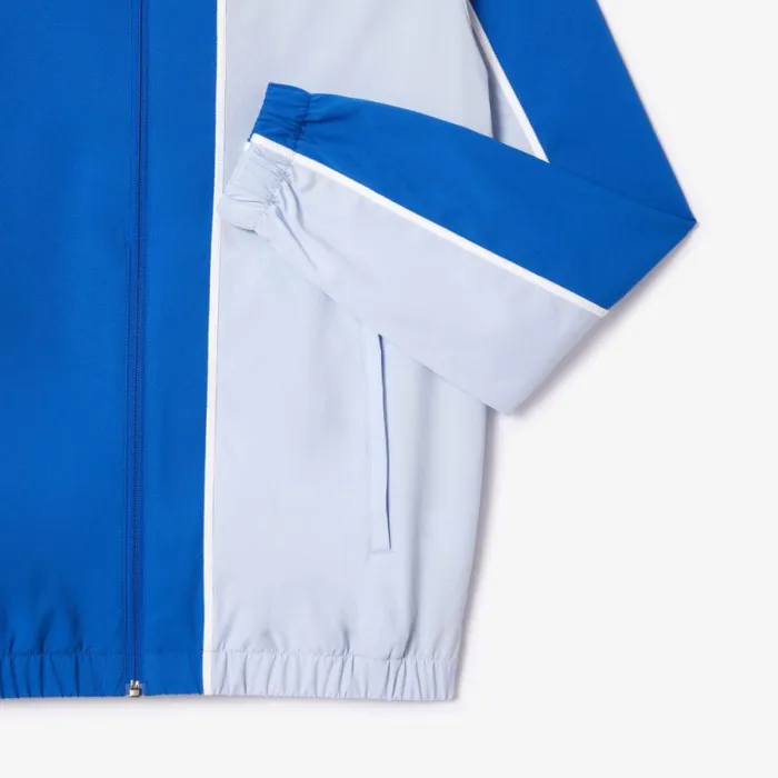 Matching Sets Men Lacoste Men039s Colorblock Tennis Sweatsuit Blue Light Blue Isy
