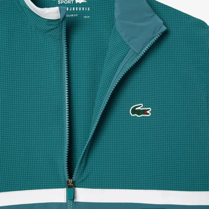 Matching Sets Men Lacoste Men039s Lacoste Sport X Novak Djokovic Sweatsuit Hydro Blue Iy4