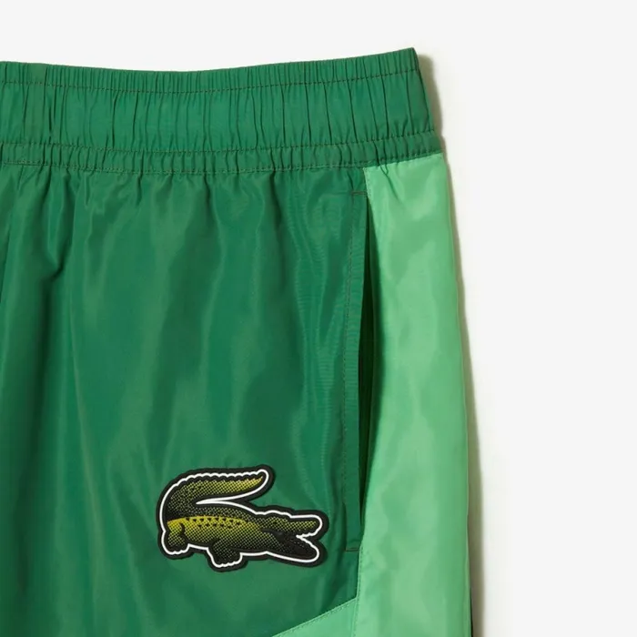 Matching Sets Men Lacoste Mens Ombr Checkerboard Print Joggers Green Blue Chy