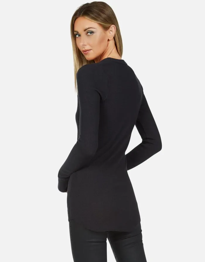 McKinley Bone Elements Onyx Women Lauren Moshi Long Sleeve
