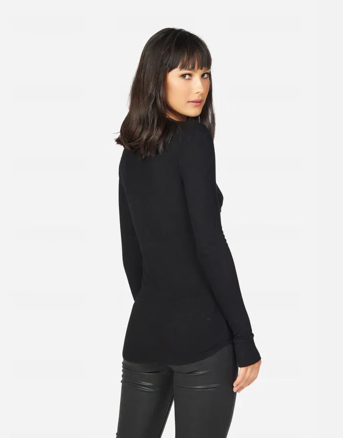 McKinley Happy Skulls Black Women Lauren Moshi Long Sleeve