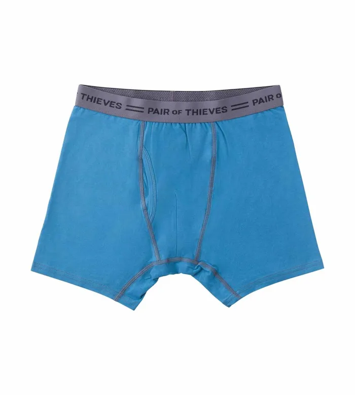 Men 4 Way Stetch Every Day Kit Cotton Stretch Boxer Briefs Navy Underwear 3 Pack Pair Of Thieves Boxer Briefs