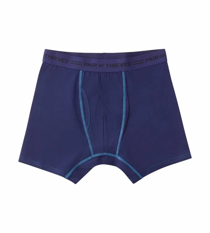 Men 4 Way Stetch Every Day Kit Cotton Stretch Boxer Briefs Navy Underwear 3 Pack Pair Of Thieves Boxer Briefs
