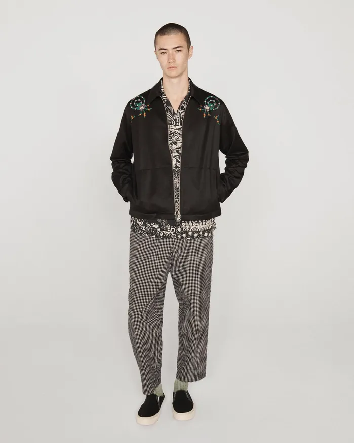 Men Alva Skate Trouser Black Multi YMC Suiting