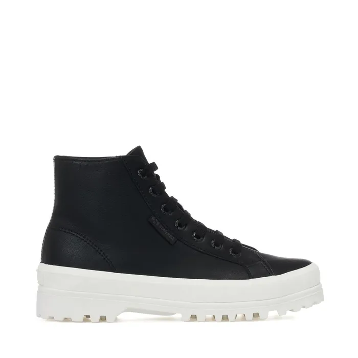 Men Ankle Boots Unisex 2341 ALPINA NAPPA Laced BLACKF AVORIO Superga Ankle Boots