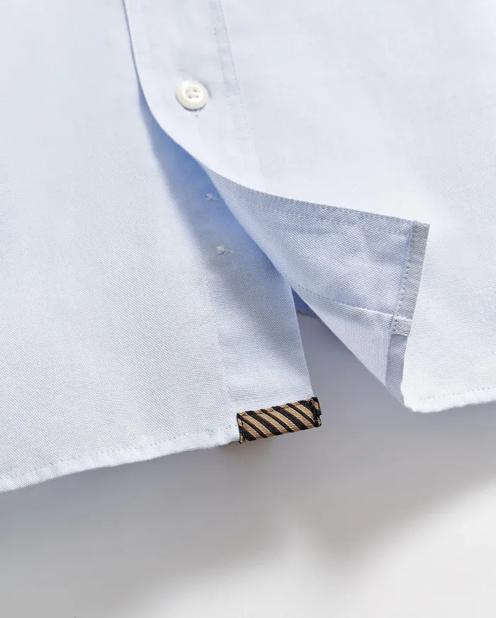 Men Arnie Oxford Shirt Light Grey Billy Reid Shirting