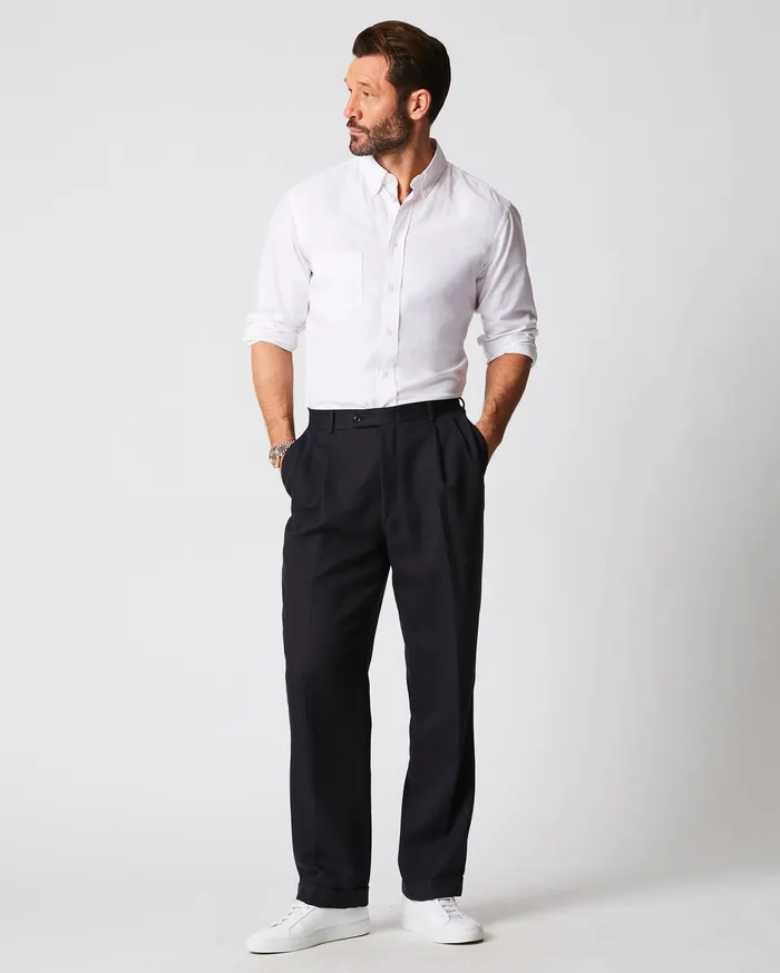 Men Arnie Oxford Shirt Light Grey Billy Reid Shirting