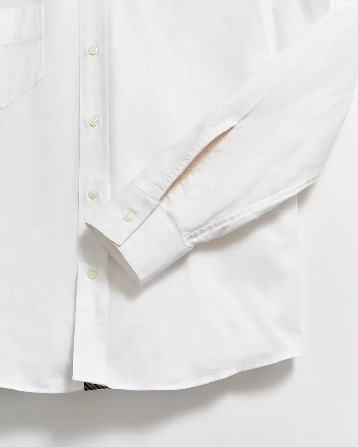 Men Arnie Oxford Shirt Light Grey Billy Reid Shirting
